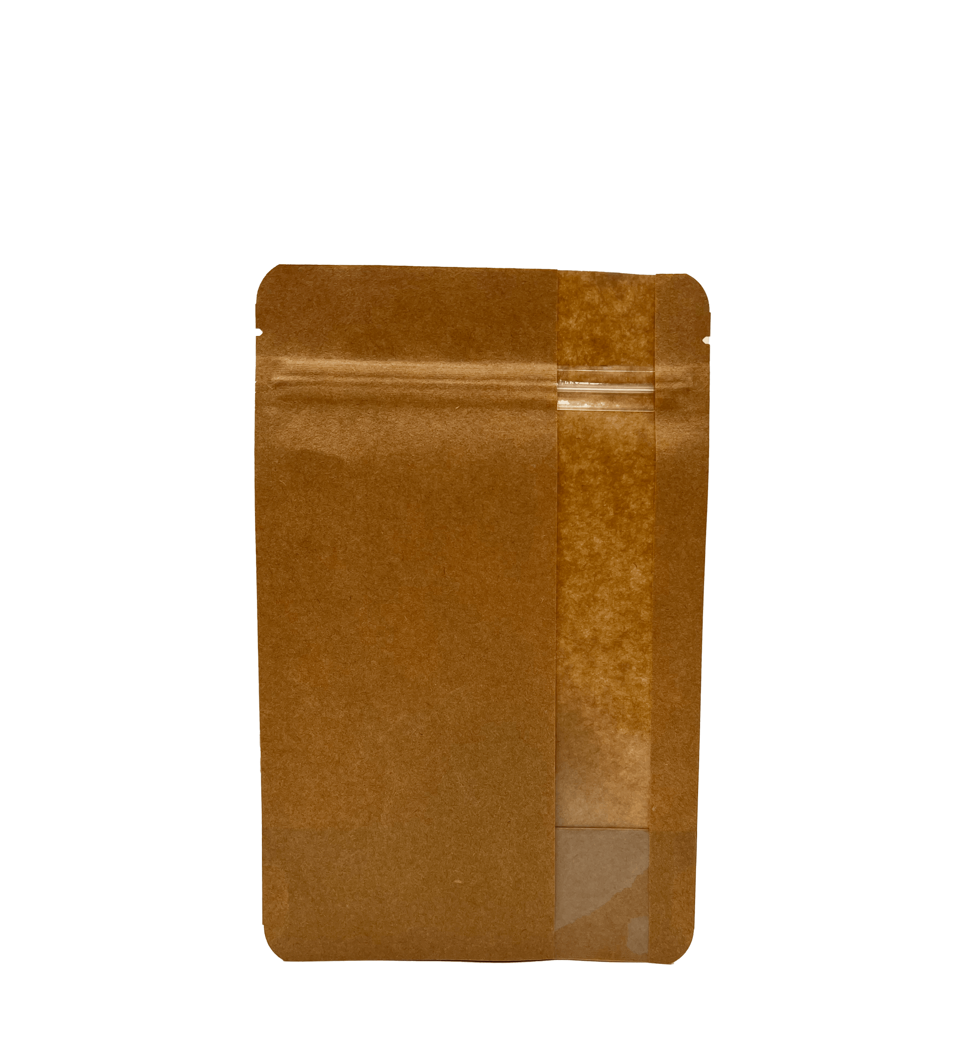 Stand Up Zipper Bag with Vertical Window (1/2 oz to 1 oz)