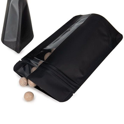 Stand Up Zipper Bag with Vertical Window (1/2 oz to 1 oz)