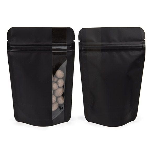 Stand Up Zipper Bag with Vertical Window (1/2 oz to 1 oz)