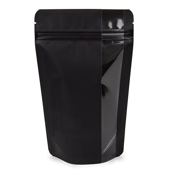 Stand Up Zipper Bag with Vertical Window (1/8th oz)