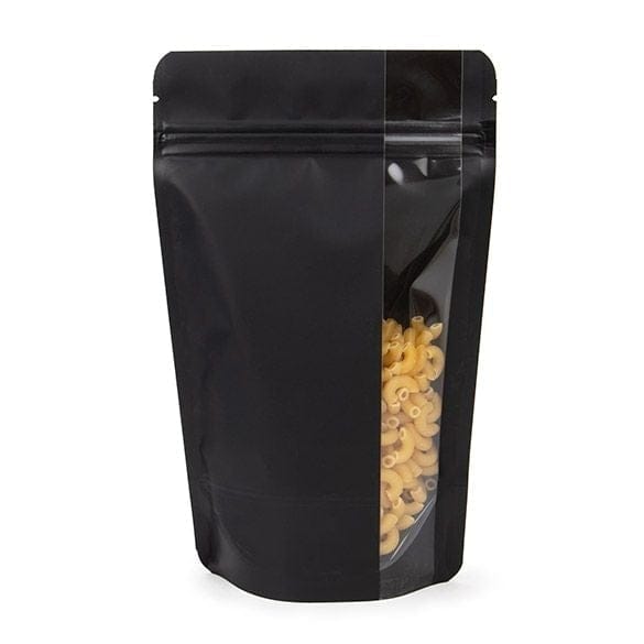 Stand Up Zipper Bag with Vertical Window (1/8th oz)