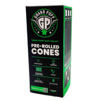 Unbleached Natural Grand Puff® Premium 1 1/4 Size Pre-Roll Cones (84mm / 26mm filter) | Box of 900