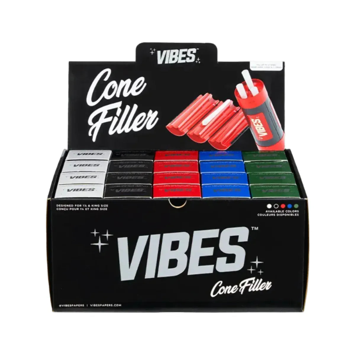 Master Display Box VIBES Cone Filler 3-or-1
