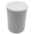 White 30 Dram Pop Top Child-Resistant Bottles