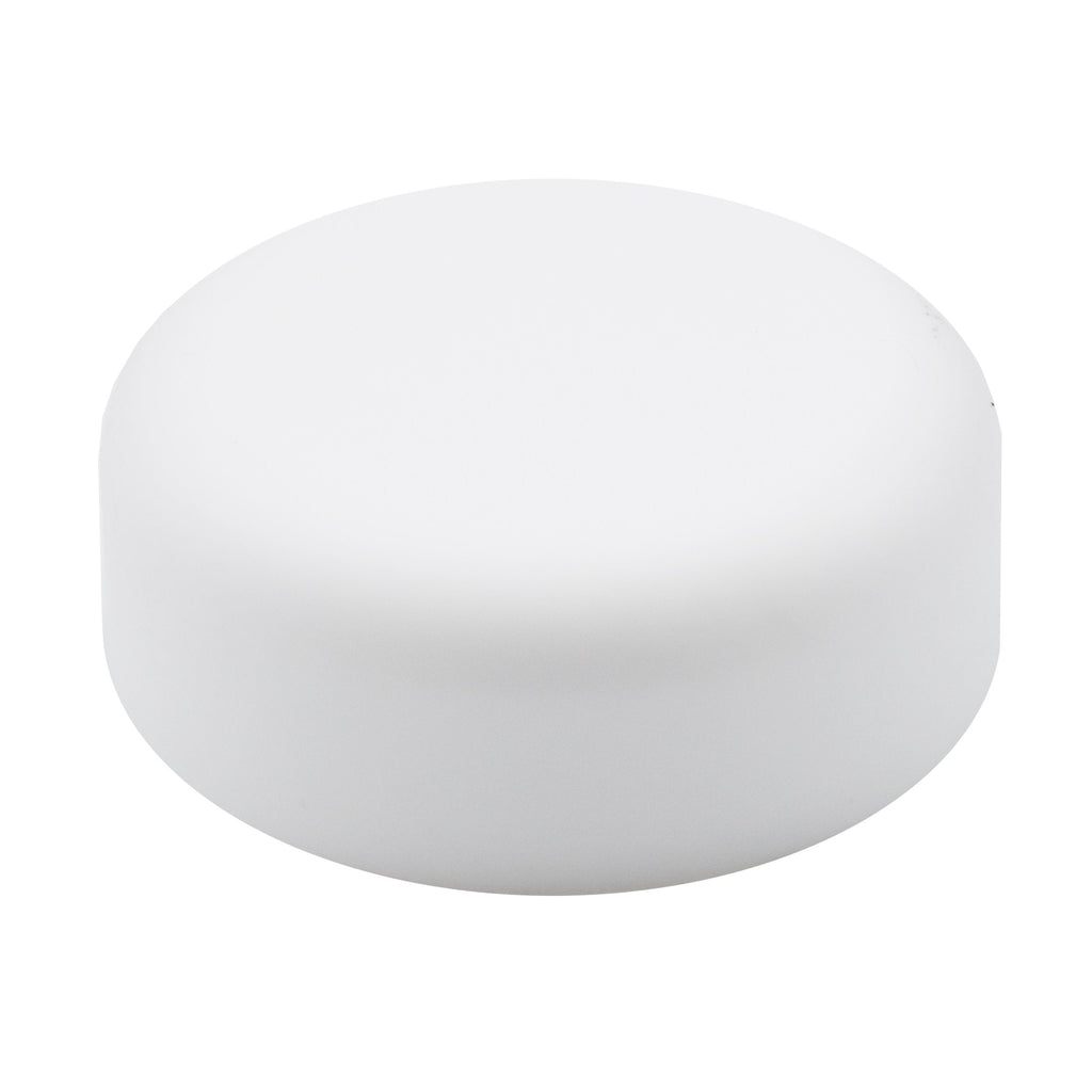 White eBottles Child-Resistant Foil-Lined Dome Cap | 38 mm