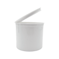 White / Single Unit (Less Than Box Qty) Bag King Child-Resistant Pop Top Bottle | 90 dram