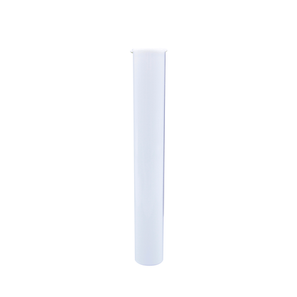 White / Single Unit (Less Than Box Qty) Grand Puff® Squeeze Pop Top Plastic Tube | 128 mm