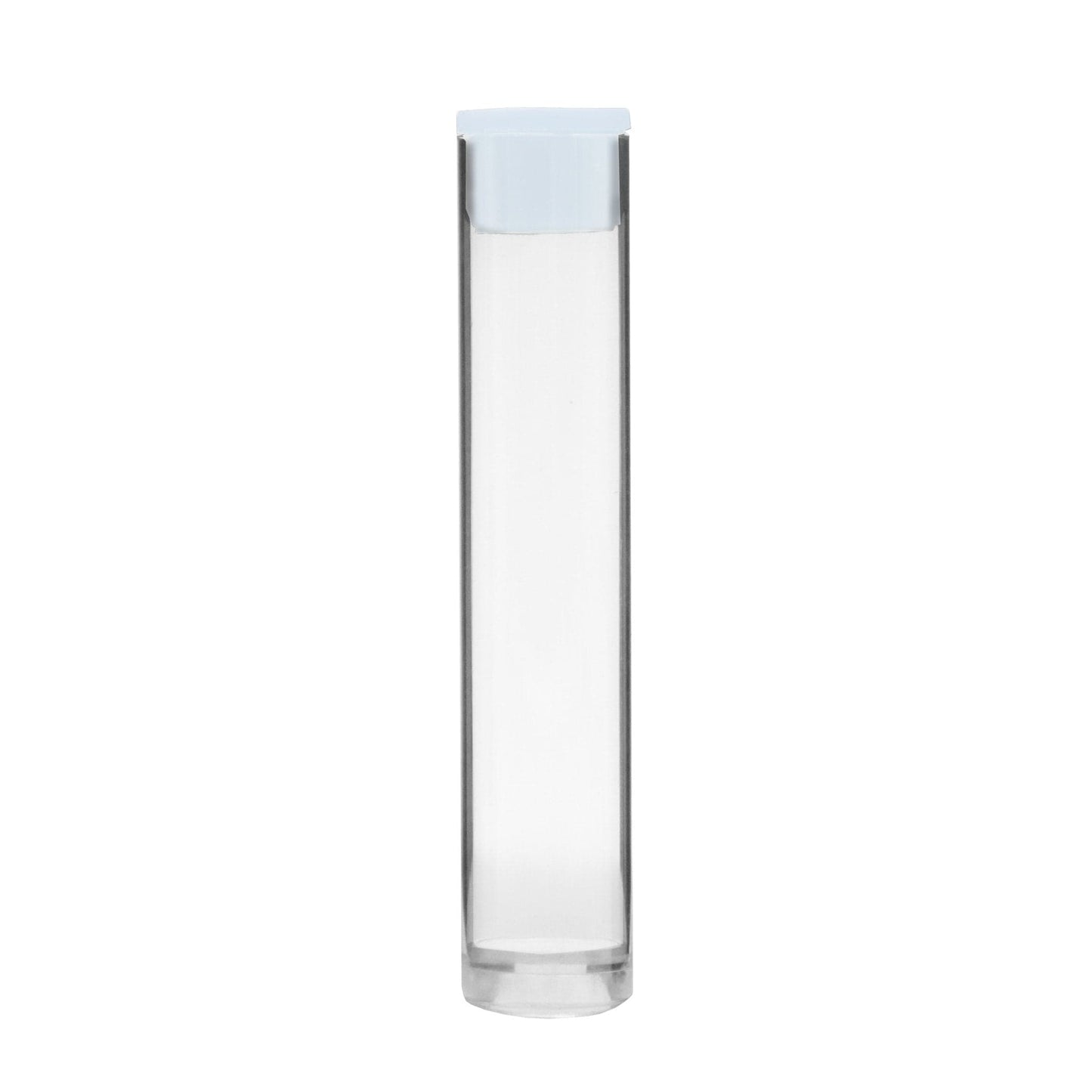 White / Single Unit (Less Than Box Qty) Plastic Tubes for Cartridges 13mm x 85mm