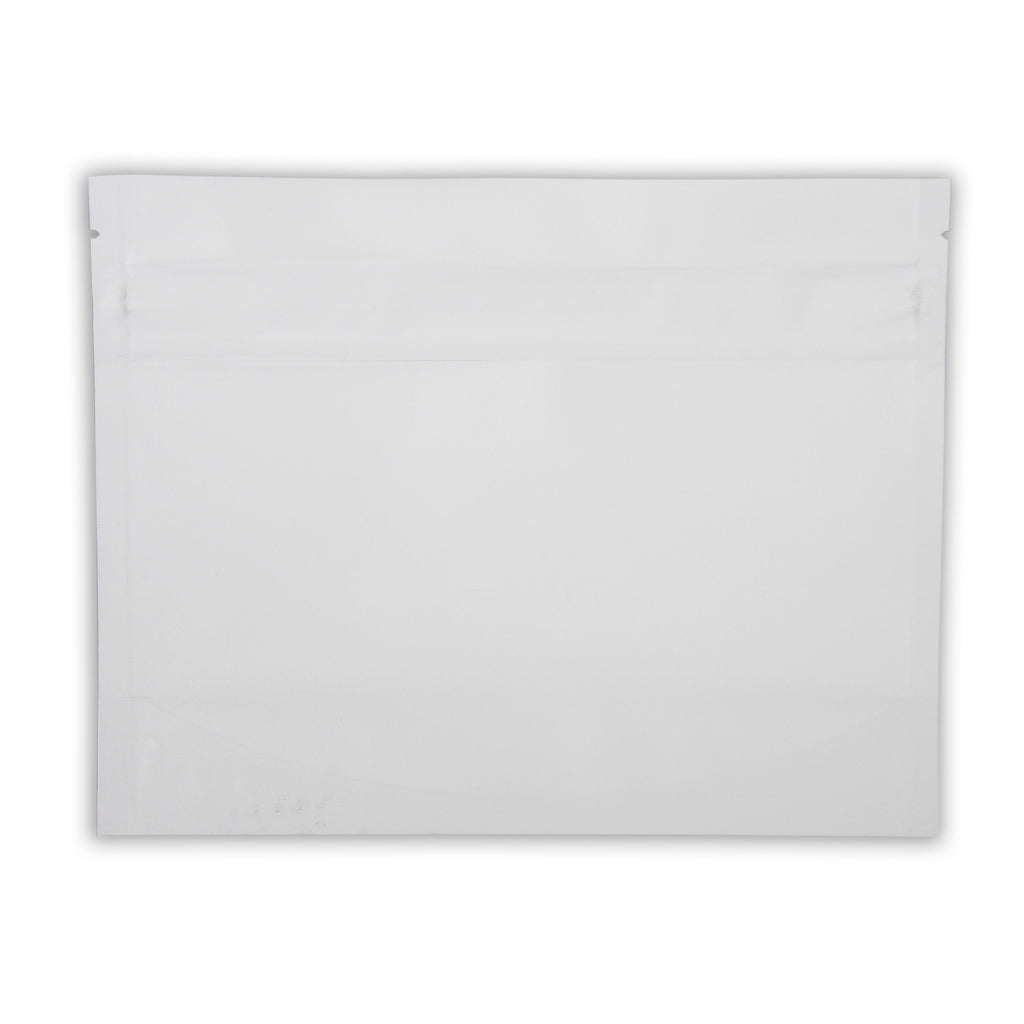 White / Single Unit (Less Than Pack Qty) Bag King Child-Resistant Opaque Exit Bag | 12 x 9 in