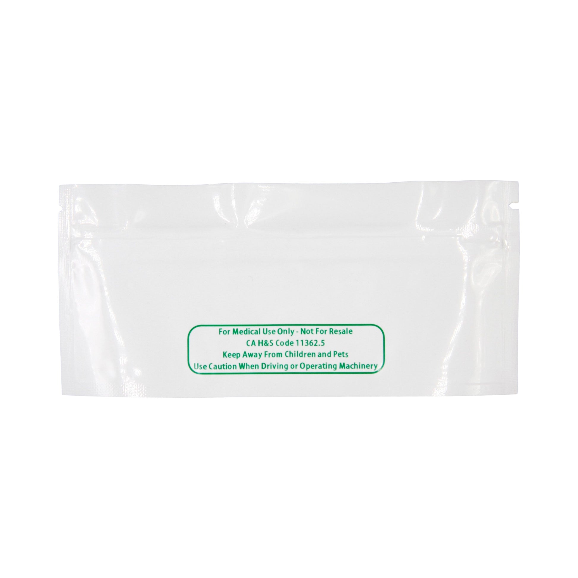 White Smell Proof Bag (Pre-Roll)