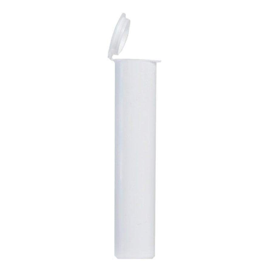 White Squeeze Top Child-Resistant Pre-Roll Tube | 94mm