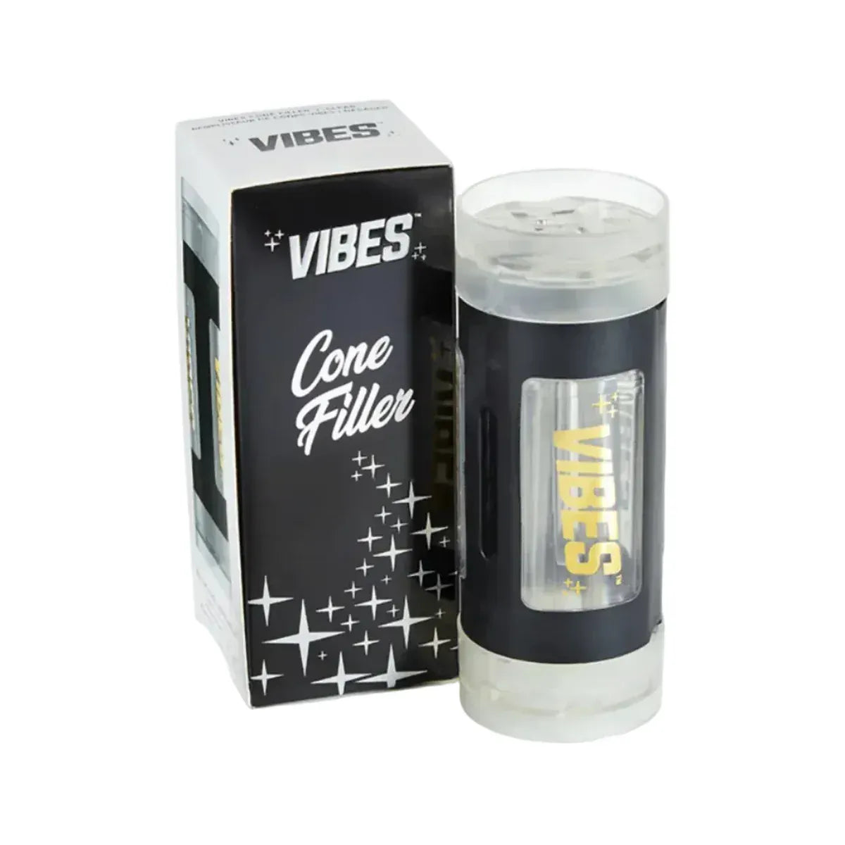 White VIBES Cone Filler 3-or-1