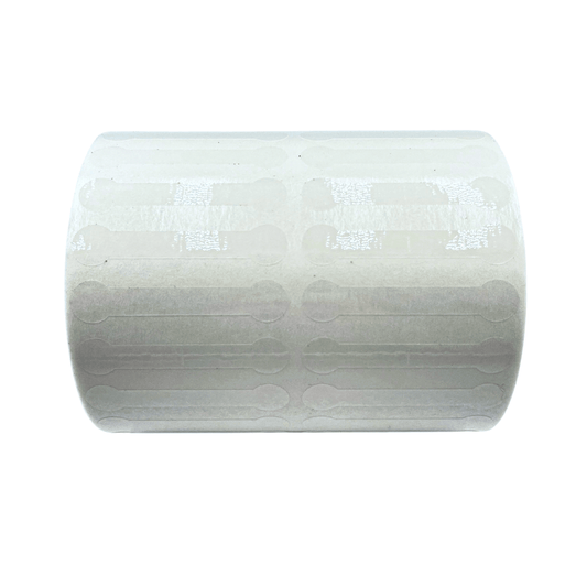 Clear Tamper Evident Labels (Roll of 1000)