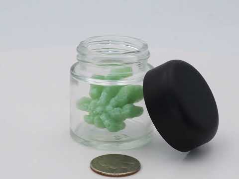 eBottles Glass Child-Resistant Straight Sided Jar | 1 gram