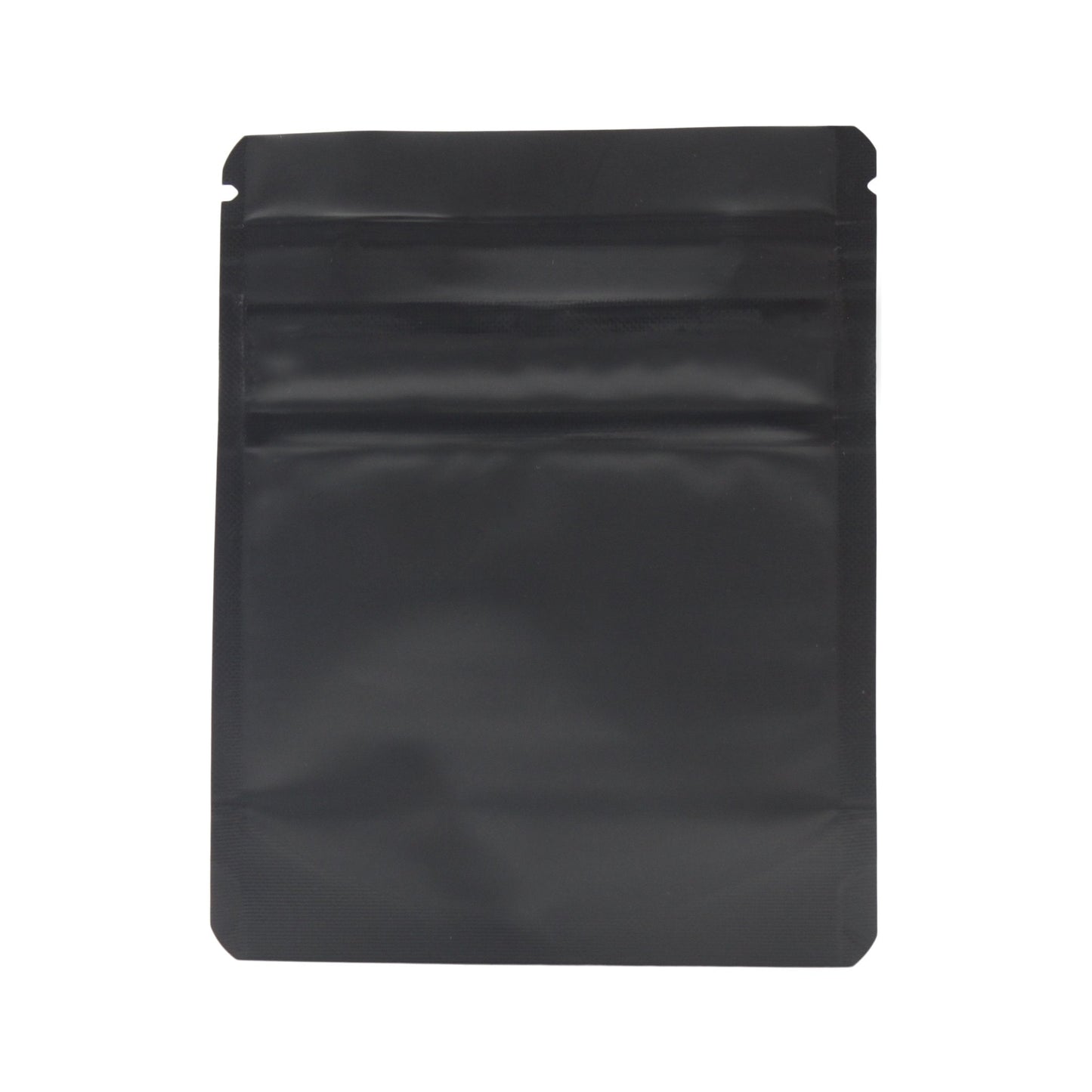 Matte Black Bag King Child-Resistant Opaque Mylar Bag (1 gram)