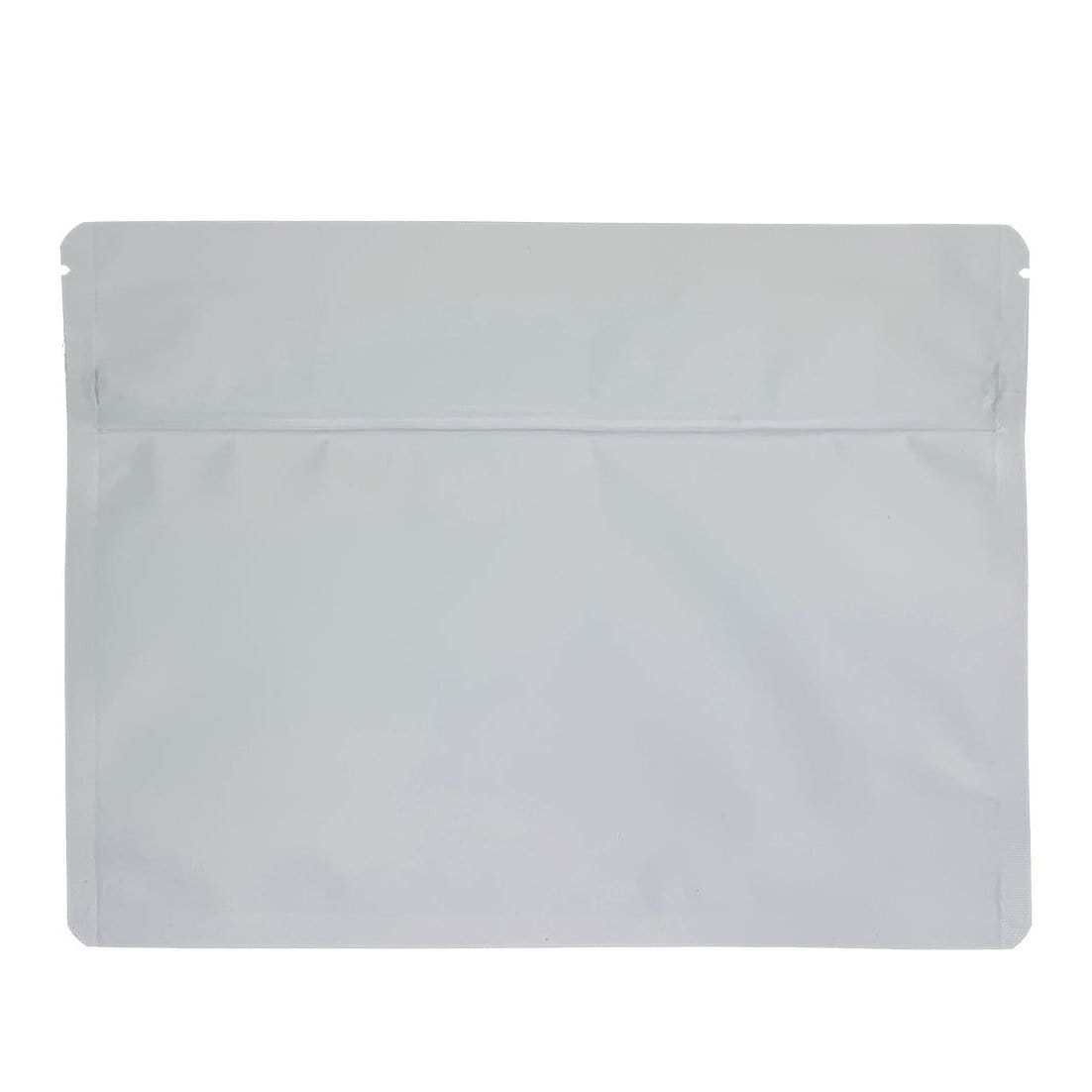 Matte White Bag King Large Child-Resistant Opaque Exit Bag (1/2 lb) 9.0