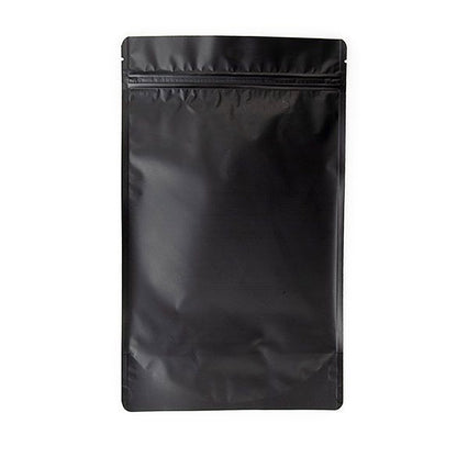 Brand King packaging-container Black Stand Up Zipper Bag (1 Ounce +)