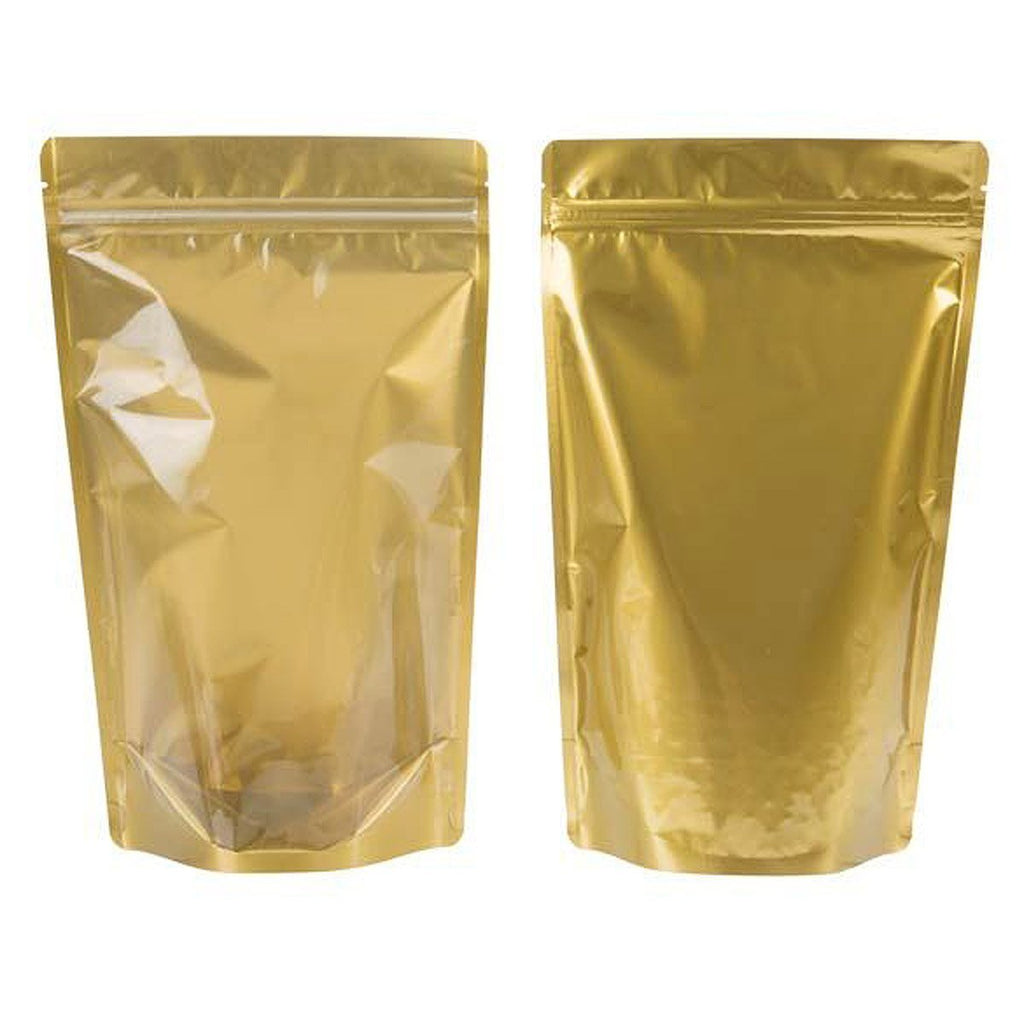 Brand King packaging-container Black Stand Up Zipper Bag (1 Ounce +)
