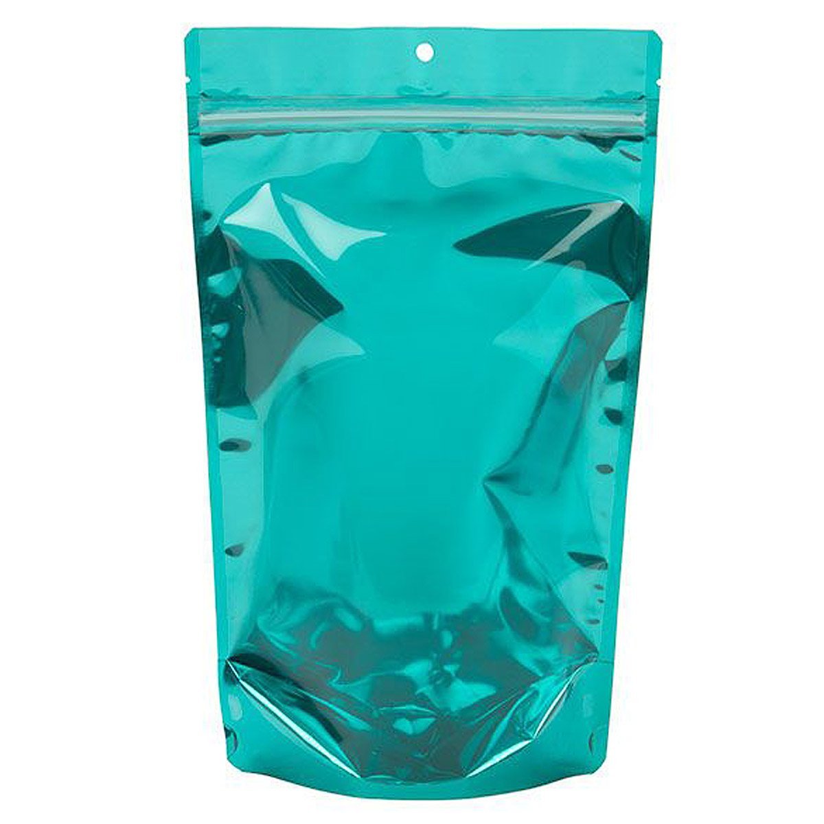Brand King packaging-container Teal Stand Up Zipper Bag (1 Ounce +)