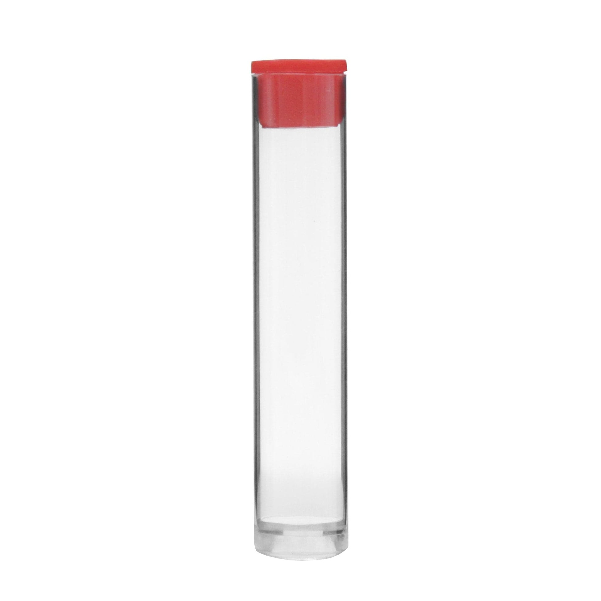 Red Plastic Tubes for Cartridges 12mm x 81mm