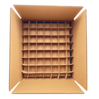 Shipping Box with Inserts (Fits 128 1-gram jars)