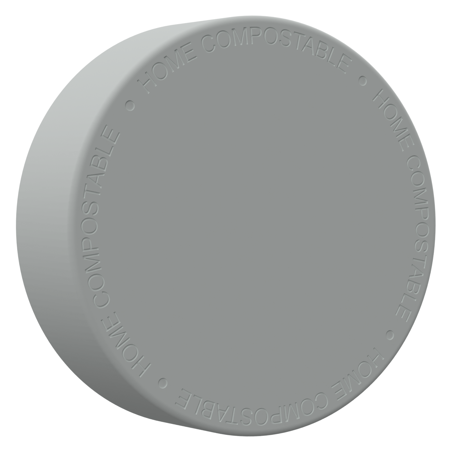 White HumidiLid Child-Resistant Home Compostable 53mm Cap