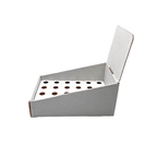 White Pop Counter Display - Small (Fits 24 Tubes)