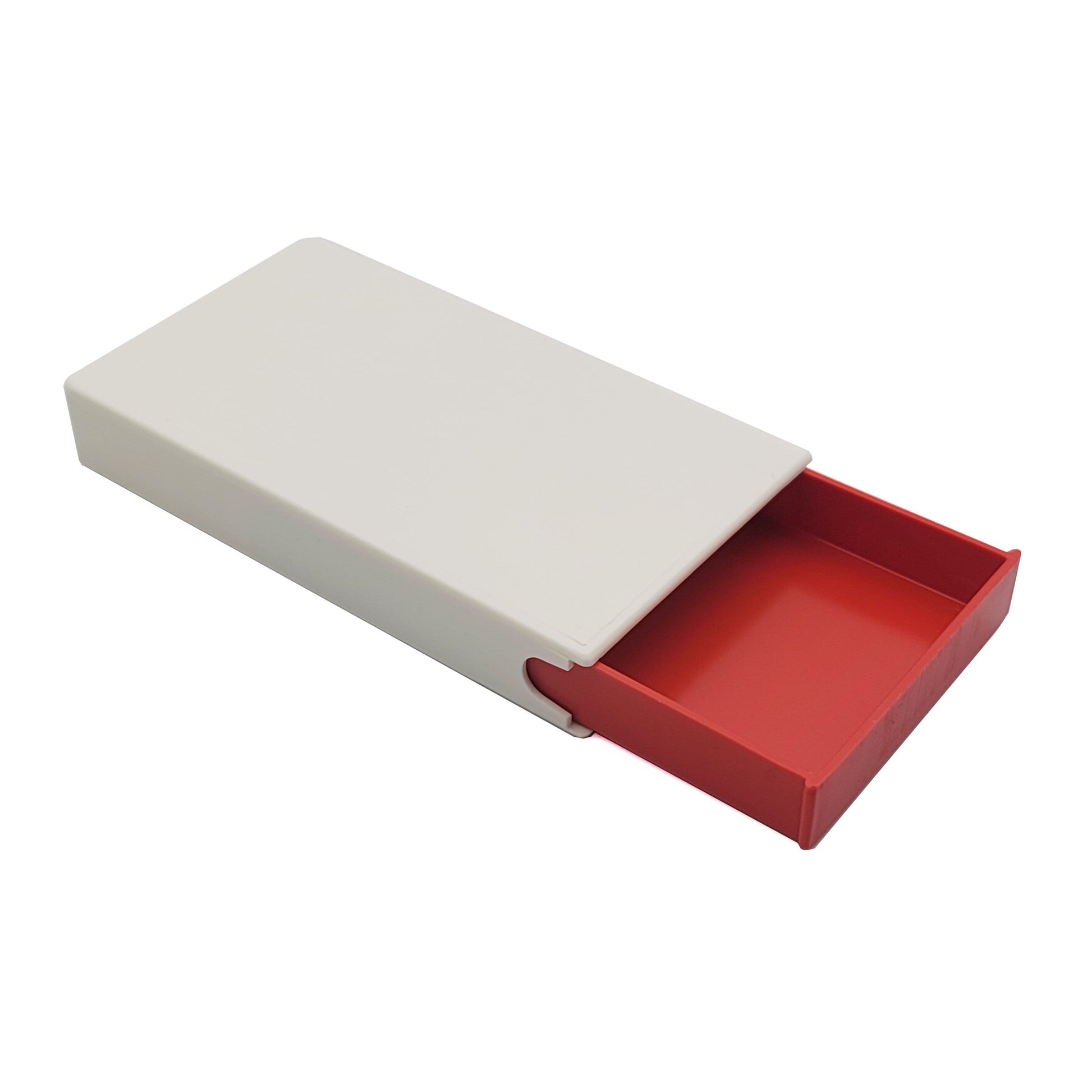 White / Red Pre-Roll / Edible Push and Pull Box 98mm